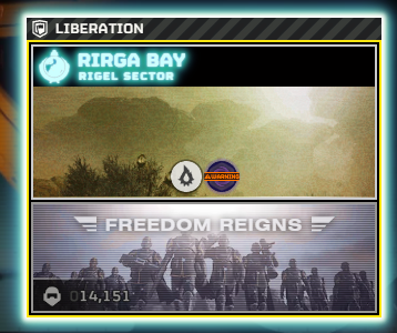 DemocraticStats's tweet photo. 📈🕊️RIRGA BAY SAVED - VOID CONTAINED ONCE MORE🕊️📈

The Helldivers have done what was deemed 'impossible' at one point, they have liberated Rirga Bay, saving the planet from becoming part of 'The Void'.

The Illuminate suffer the 8th defeat (counting the siege of Elysian Meadows) in less than a month, proving once again that no one can defy liberty and win.

The Void has been contained once again, showing the Squids that no matter what they do, they will never stop Liberty's light from shining.

NOTE: The Exostorm has been dissipated after the destruction of all Exospires in the planet, Helldivers Companion hasn't changed the planet status yet.
