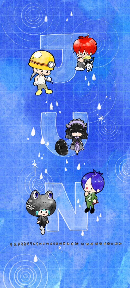 amano_akira_'s tweet photo. 6月になりましたね！
今月も天野明先生から描き下ろしのカレンダーイラスト到着しています！
よろしければ保存して壁紙などにご使用ください！ https://t.co/kxUV4Y4Lsp