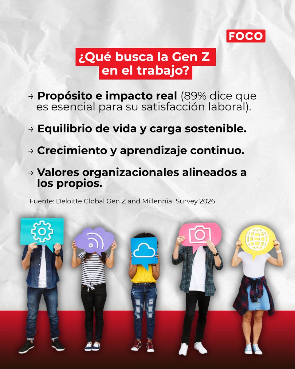 RevistaFocoPy's tweet photo. #tendencia 🚀
La Gen Z no rechaza el liderazgo: lo está redefiniendo. 

👉 Propósito, crecimiento real y equilibrio de vida por encima del título. Un cambio que las empresas ya no pueden ignorar.

📲 Leé más en https://t.co/ddxWpZEfFN 
#revistafoco #liderazgo #GenZ https://t.co/4i4IZRzQVI