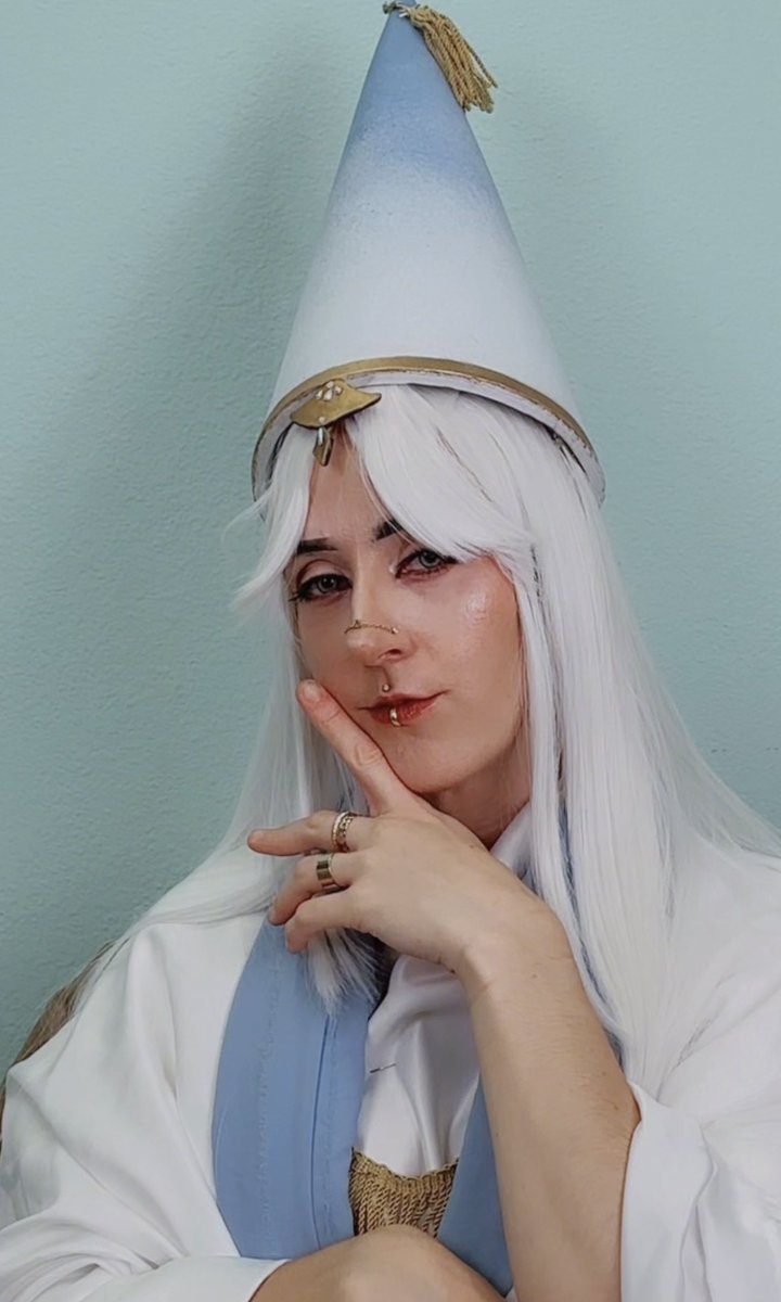 LiddoCait's tweet photo. If I don’t get to properly cosplay this man and make his chair I’m gonna start swinging

#wha #witchhatelier #beldaruit https://t.co/Od4vZpWKYO
