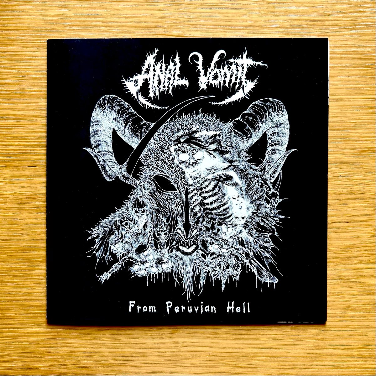 きのうの晩酌レコード Anal Vomit「From Peruvian Hell」2002 ペルー産
