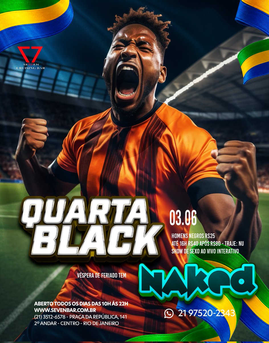 sevenbarbr's tweet photo. 03.6 #QUARTABLACK + #NAKED

https://t.co/nTajwF7lqd 
Aberto todos os dias das 10h ás 22h
📞Tel: (21) 35126578
🟢 WhatsApp (21) 975202343
Praça da República 141 / 2do andar. Centro-Rj https://t.co/acqnnrBpq3