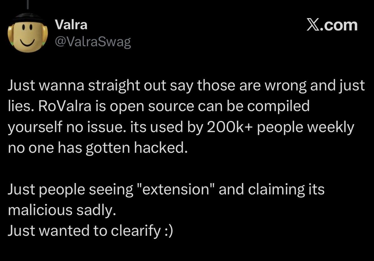 faemik's tweet photo. @Blizzei_ i don't know much about this extension or the creator personally, but this is a comment made by them recently! https://t.co/zRlnVeiq1h