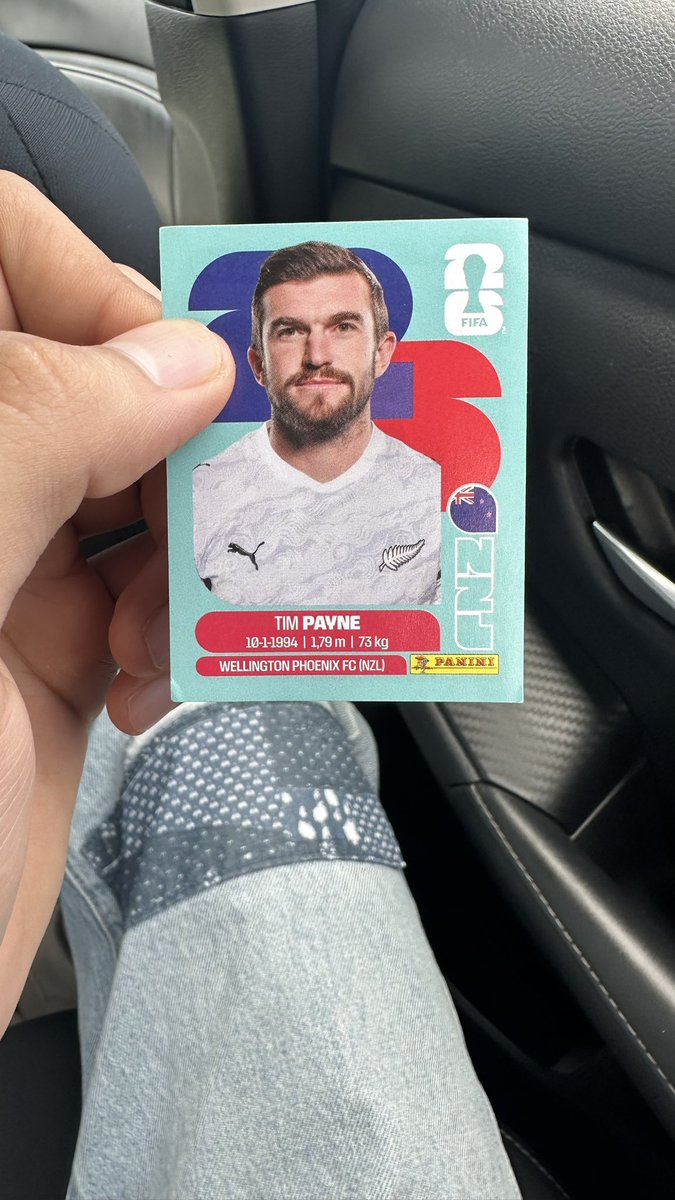 ElMortii's tweet photo. I GOT THE GOAT!!!

#timpayne #albumpanini #fifaworldcup https://t.co/pk0Grfv4Wh