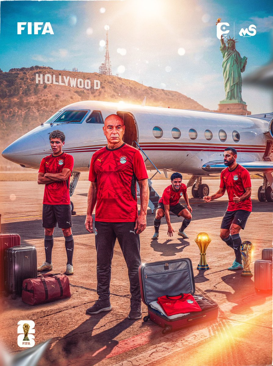 MSFootball12's tweet photo. In the name of Allah, we put our trust in Allah 🤲🔥

We’re starting our coverage of the biggest sporting event in the world… World Cup 2026 🏆⚽
With unique designs, fresh ideas, and powerful, creative, exclusive videos ✨🎬

Here, you’ll see the best and strongest World Cup designs first-hand 🌍🔥
Share the post and follow me so you don’t miss anything new from our World Cup 2026 coverage 🇪🇬⚽🏆

Au nom d’Allah, nous plaçons notre confiance en Allah 🤲🔥

Nous commençons notre couverture du plus grand événement sportif au monde… la Coupe du Monde 2026 🏆⚽
Avec des designs uniques, de nouvelles idées, et des vidéos fortes, créatives et exclusives ✨🎬

Ici, vous découvrirez les meilleurs et les plus puissants designs de la Coupe du Monde en avant-première 🌍🔥
Partagez ce post et suivez-moi pour ne rien manquer de notre couverture de la Coupe du Monde 2026 🇪🇬⚽🏆

الفراعنة وصلوا أمريكا 🇪🇬😍

The Pharaohs reached America 😍🇪🇬

- Latest Work 😍👇

#smsports #sportsdesign #footballdesigns #NanoBanana #AI #Art #Visual_art #Poster #Flyer #Photoshop #Soccer #Football #Sport #FIFAWorldCup #CopaDoMundo #كأس_العالم #كأس_العالم2026 #مونديال2026 #منتخب_مصر #مصر