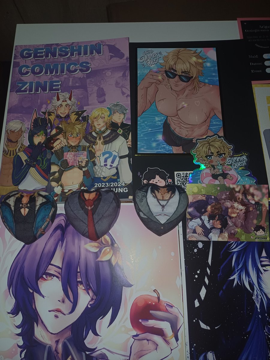 SpyxForFun's tweet photo. Went to a con and got some stuff, including my fine shit Varka https://t.co/JNEyTpqTd6