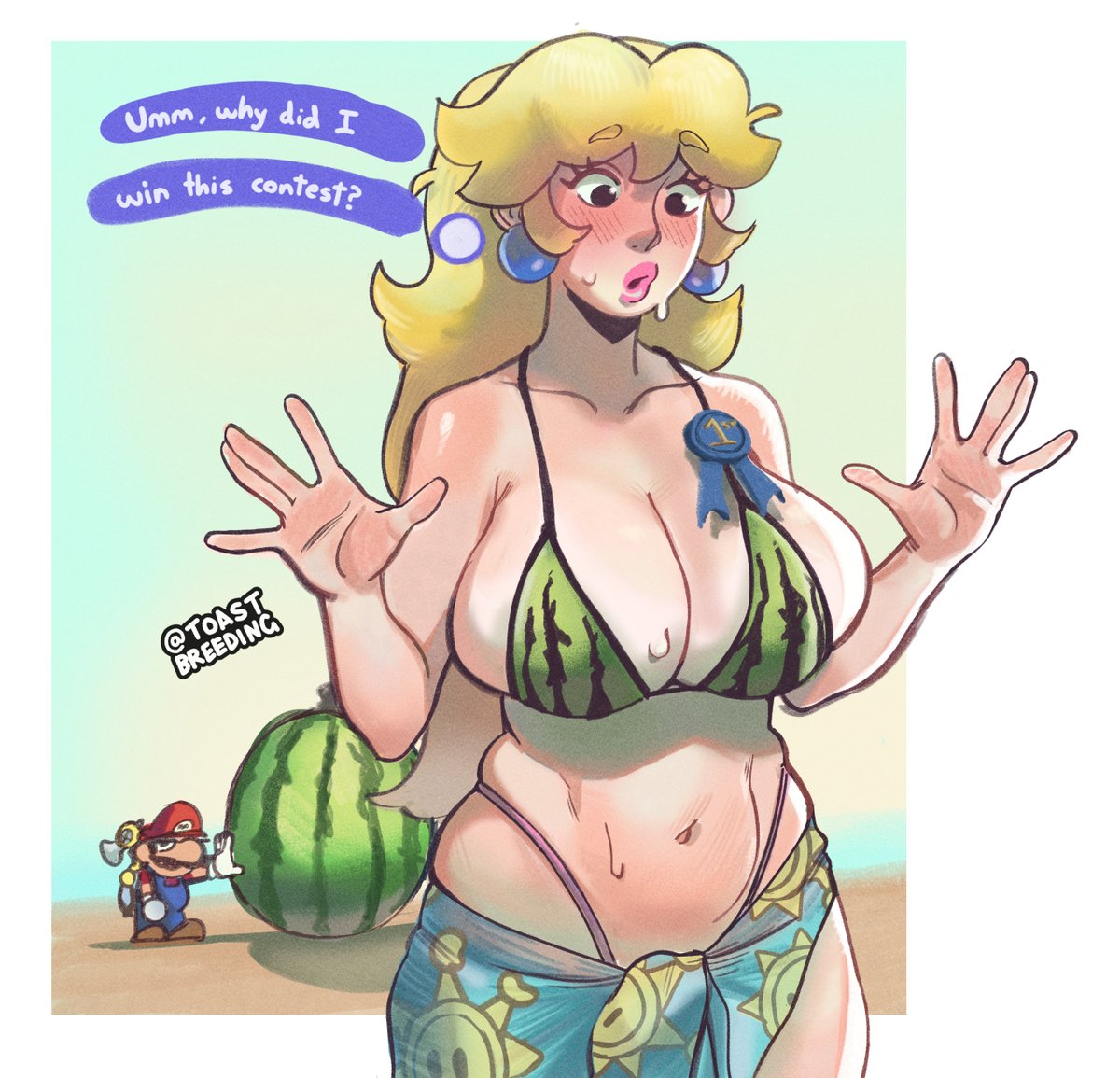 ToastBreeding's tweet photo. Watermelon Festival Winner🍈🍈 https://t.co/quAmdZhKmM