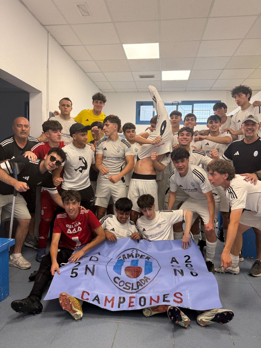 cdsamper's tweet photo. 🏆𝑫𝑬𝑺𝑷𝑼𝑬́𝑺 𝑫𝑬 𝑼𝑵𝑨 𝑮𝑹𝑨𝑵 𝑻𝑬𝑴𝑷𝑶𝑹𝑨𝑫𝑨, 𝑬𝑳 𝑱𝑼𝑽𝑬𝑵𝑰𝑳 𝑨 𝑬𝑺 𝑪𝑨𝑴𝑷𝑬𝑶́𝑵 𝑫𝑬 𝑳𝑰𝑮𝑨. ¡𝑪𝑨𝑴𝑷𝑬𝑶𝑵𝑬𝑺!🏆

#𝒂𝒅𝒏𝒔𝒂𝒎𝒑𝒆𝒓 https://t.co/8iLBHQ5VF4
