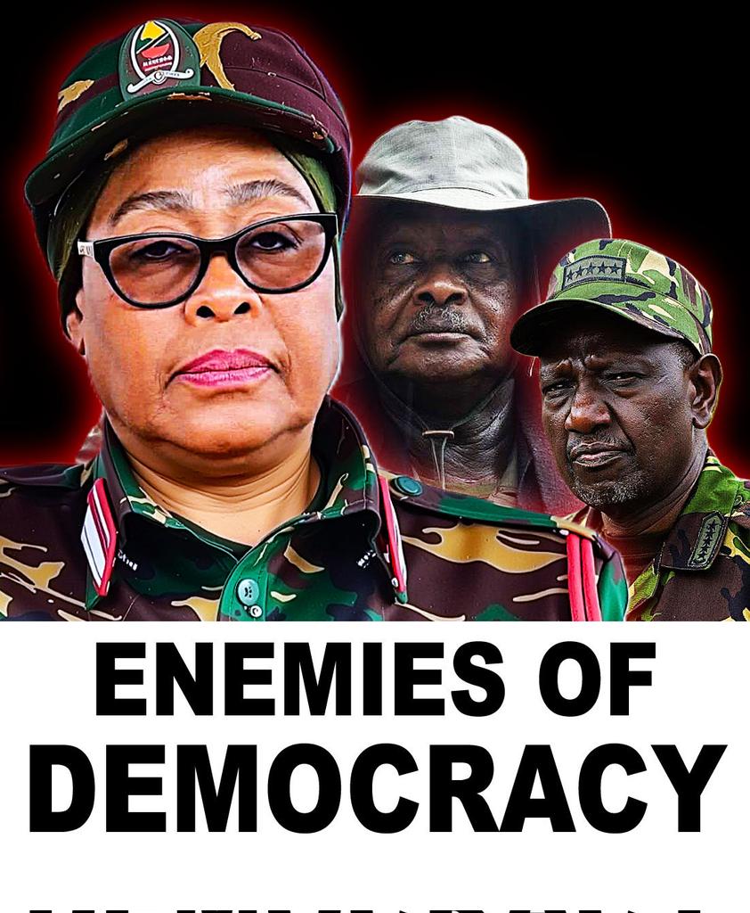smartkingak9's tweet photo. The #TRINITYOFTERROR on the African continent
Ugandans, Tanzanians, Kenyans need to work hard to rescue themselves from these heads
Please Afrikaans we need wekup from sleep https://t.co/qlWydCX0gu
