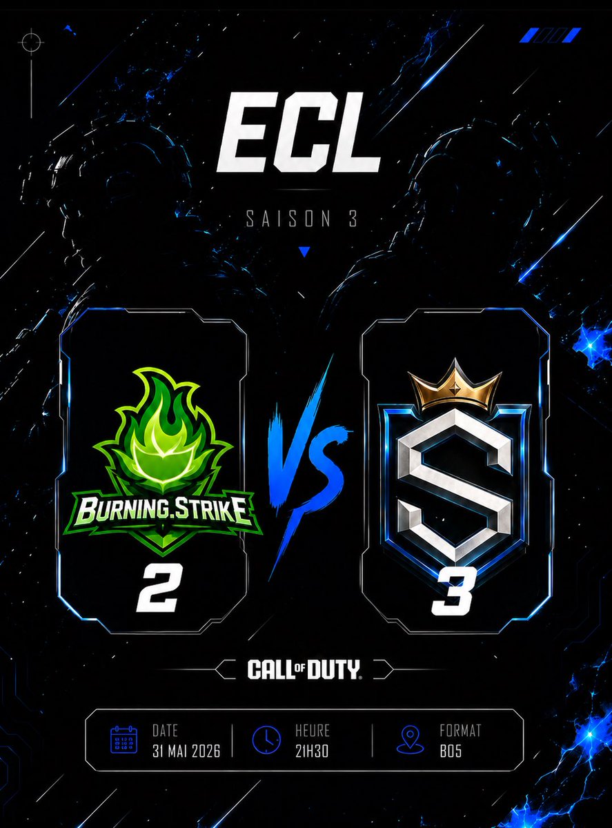 BuRninG_eSport's tweet photo. Défaite 2-3 contre la Supreme Blue pour le roster BuRninG.Strike pour ce match de la @EuCompLeague saison 3 division 10

-HP 139-250 ❌
-SND 1-6 ❌
-OVERLOAD 3-2 ✅
-HP 250-204 ✅
-SND 3-6 ❌

Bravo aux deux équipes https://t.co/LkObcp4D5i