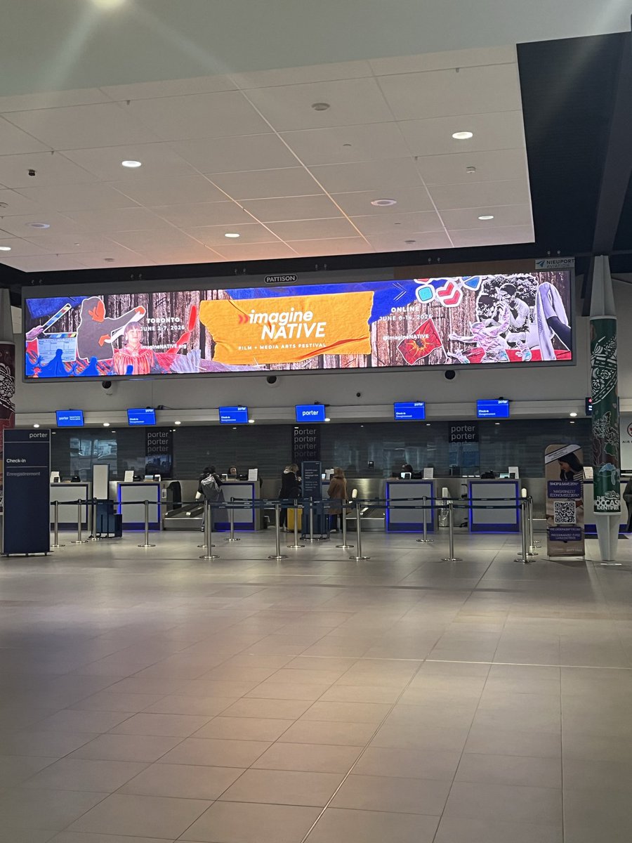 imagineNATIVE's tweet photo. It's almost time. ⌛️👀 Are you ready?!

Get tickets while you still can for the world's largest presentation of Indigenous-made media, happening in Toronto June 2-7, 2026 and online June 8-14, 2026!

🎟 https://t.co/e2Spd1OpsO https://t.co/3z6F2rThfU