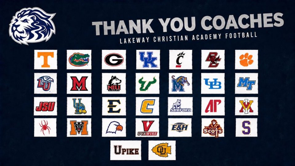 JoshWilson1743's tweet photo. Thank you to all the coaches for checking in on us! https://t.co/PyEgqp7YID