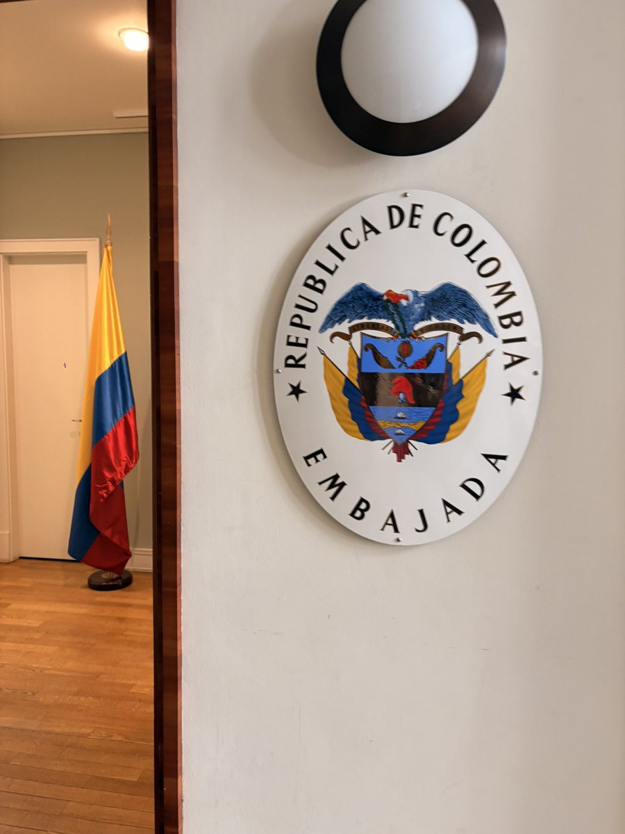 fjuliansa's tweet photo. Se le cumplió a la democracia desde la embajada de Colombia en Berlín 🇨🇴🇩🇪 https://t.co/SLxmP9BWam