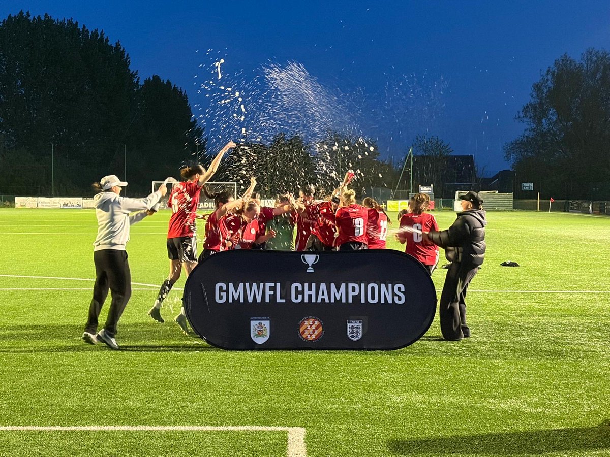 GMWFL2011's tweet photo. Signing out for the 25/26 season!! 

Congratulations to all of our cup winners! What a fantastic show case of football. 

Thank you to @AvroFC for hosting us again!

We look forward to welcoming new and current teams at the 26/27 AGM: 15/6/26 19:30pm at FC United https://t.co/0v1F2lWmYX