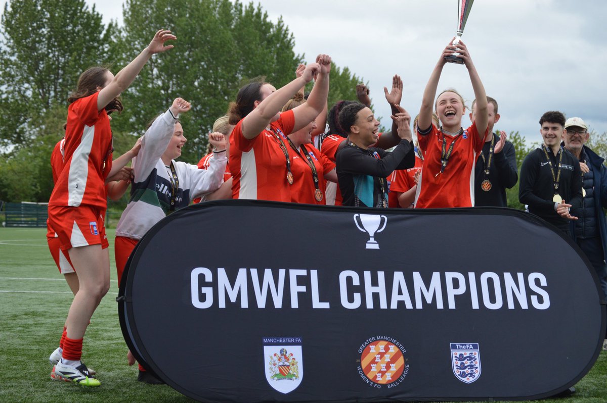 GMWFL2011's tweet photo. Signing out for the 25/26 season!! 

Congratulations to all of our cup winners! What a fantastic show case of football. 

Thank you to @AvroFC for hosting us again!

We look forward to welcoming new and current teams at the 26/27 AGM: 15/6/26 19:30pm at FC United https://t.co/0v1F2lWmYX