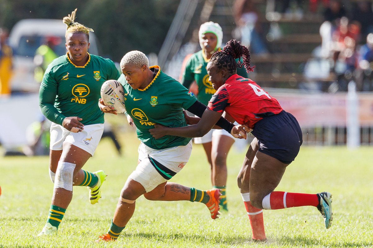 two5fourKE's tweet photo. Kenya lionesses vs South Africa action through the lens📸

#Two5FourRugby #RugbyAfricaCup https://t.co/lobN6i4oMX
