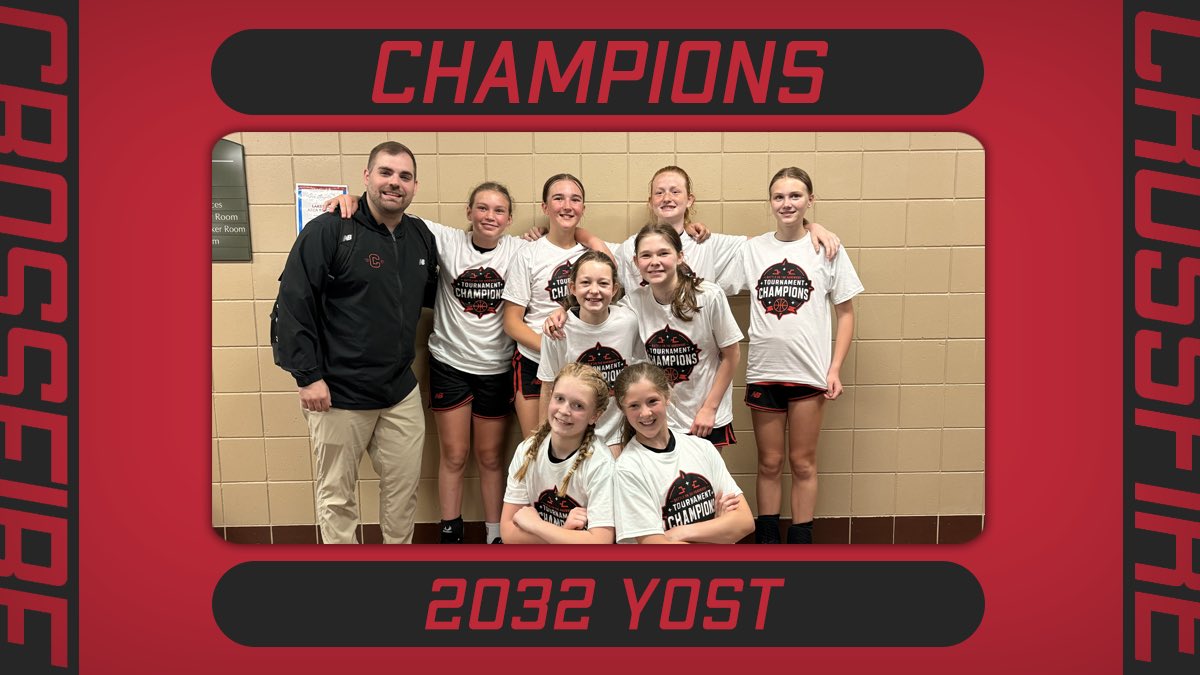 CrossfireGHoops's tweet photo. Congratulations to our Crossfire 2032 Yost team for winning their division at our Battle in the Hardwood tournament!

#THRIVE https://t.co/slFEAi5Rgm
