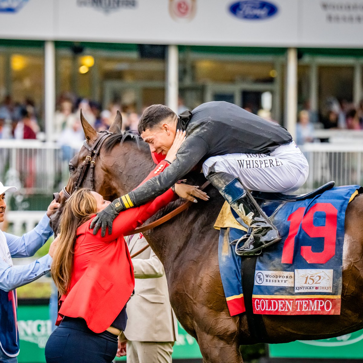 KentuckyDerby's tweet photo. Back in action this weekend 👉 Belmont Stakes. https://t.co/fkjHUTMY3m