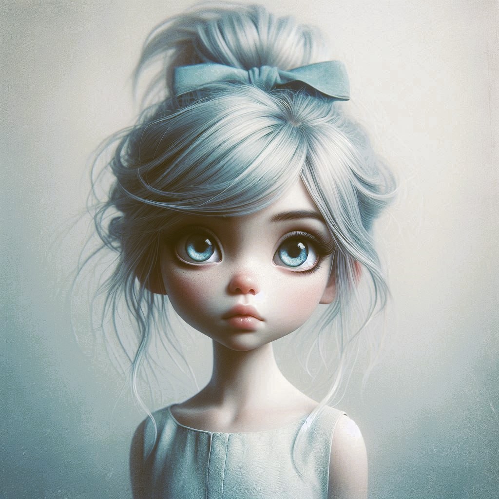 ❤️ ai　❤️ QT Blue eyes.