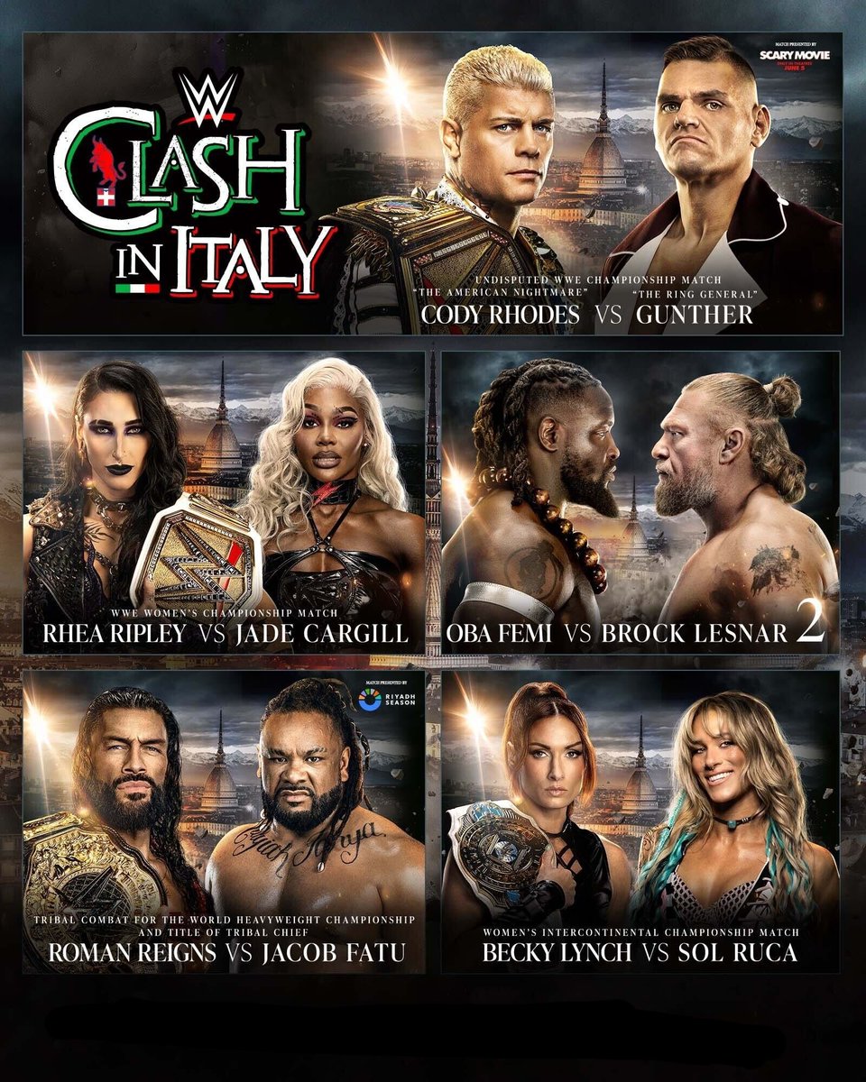 bAdXam's tweet photo. Grazie @WWE ... Grazie Torino !!!
Evento Meraviglioso, match pazzeschi !!!
Immensi @mkp17 @godzfranchini ❤️❤️❤️
Vedervi a bordo ring a commentare questo
SuperEvento è stato bellissimo, mitici !!!
#Netflix #WWEClash 🇮🇹🇮🇹🇮🇹 #Italy https://t.co/MbnGZtDnA9