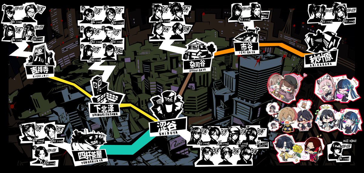 SchrodingsRat's tweet photo. Pride Month? P5x? Two of the best things!
Here's a graphic I made of the synergies (+ side characters) for their ages and where they're at 🫶🫶 to promote even more ships this month!! Hopefully not too clustered, edits by @OmoriWiltshire! 

Let's all get more gay!!! #p5x https://t.co/246RV3gJlN