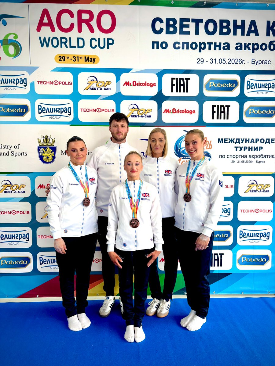 sallyfisherFF4X's tweet photo. Well done to this group of amazing girls.
I know Beth is beyond proud of you all ❤️
They came 3rd in the Burgas World Cup for Great Britain out of 17 Women’s Groups ♥️
@PrincipalTASE https://t.co/5vdSmaD7AW