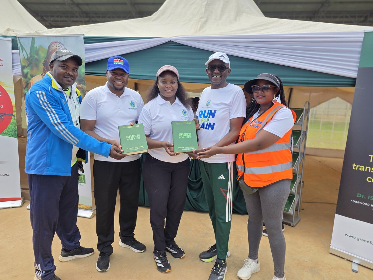 ChiggaiCS's tweet photo. Honoured to join fellow leaders, athletes, partners, and the people of Kitui during the #KituiGreenRun, a remarkable initiative promoting climate action, environmental conservation, and sustainable water solutions for communities.

The event served as a powerful reminder that collective action remains key in building a greener, healthier, and more resilient future for generations to come. Congratulations to the organizers and all participants for making the initiative a success.

#KituiGreenRun #ClimateAction #EnvironmentalConservation  #CommunityEmpowerment #RunForRain #GreenFuture