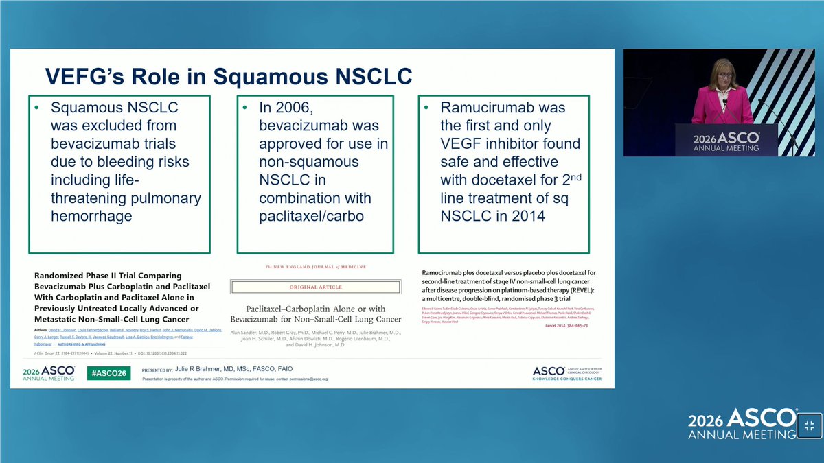 Dr. Julie Brahmer @KimmelCancerCtr discussed the interim results