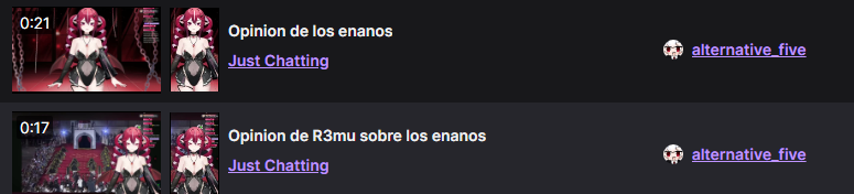 R3muVT's tweet photo. 🧵Abro hilo de @Alternativevt porque me saca clips fuera de contexto para arruinarme la carrera como profresional streamer 😡 https://t.co/NMsrBqh1Oj