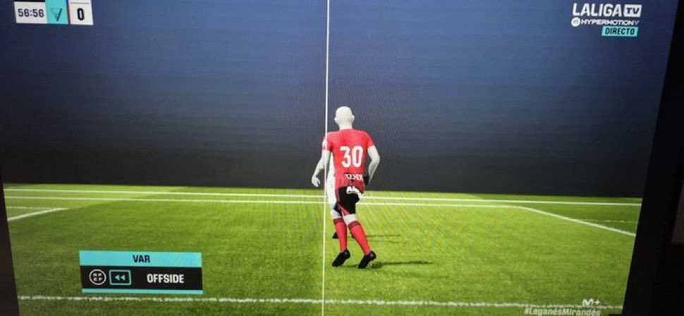 gxldekeita_'s tweet photo. Irte del fútbol profesional por decisiones arbitrales como esta es un bochorno.

Muchísimo ánimo al Mirandes y a su buena gente, volveréis. https://t.co/PloGTeNEvQ