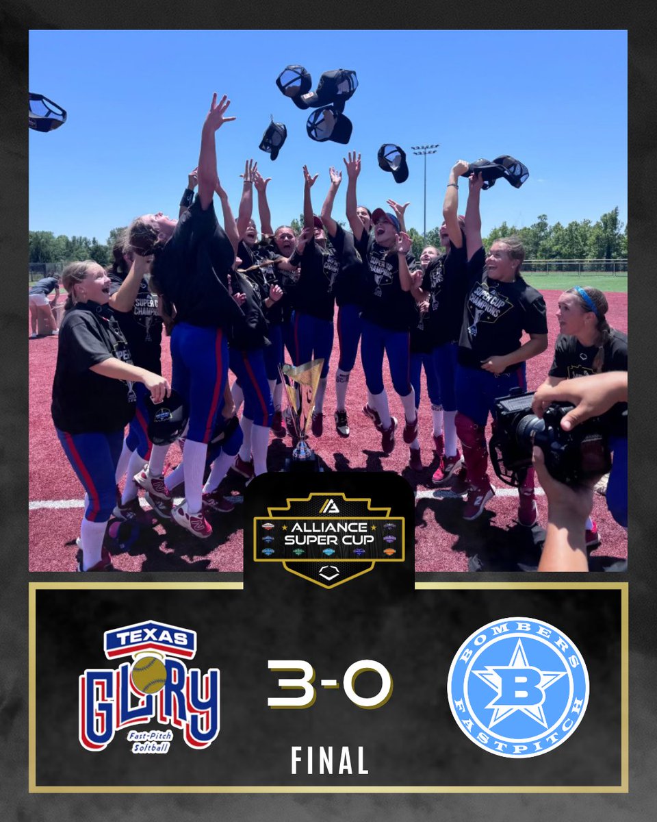 thealliancefp's tweet photo. 🏆 Texas Glory secures the 14u Super Cup Championship 3-0! https://t.co/bIb25fJxe2