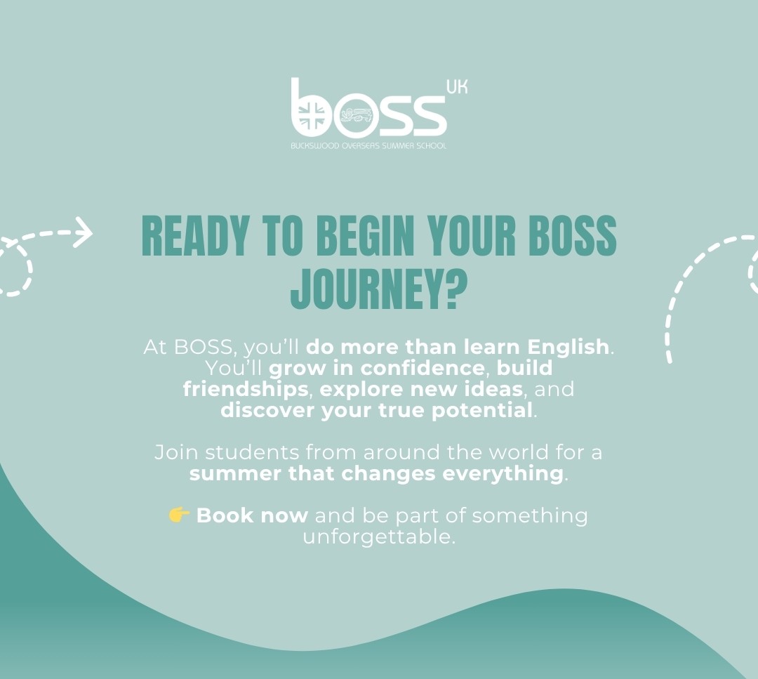 StudyGroupEU's tweet photo. Buckswood Overseas Summer School (BOSS) in the UK 2026
Swipe through to see how BOSS helps young learners become global citizens: confident, curious, and ready for anything.

Tap the link  to learn more and book your place by filling in the form.

https://t.co/Md1U6YWaq9 https://t.co/jN9e8HAFE1