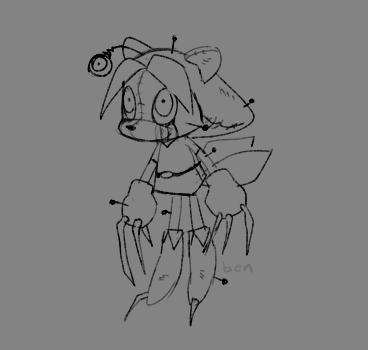 5456_zero's tweet photo. anyways hi (wip + restitched) #fracturedgenesis #liljimbobswrath https://t.co/2bxAF8gNRM