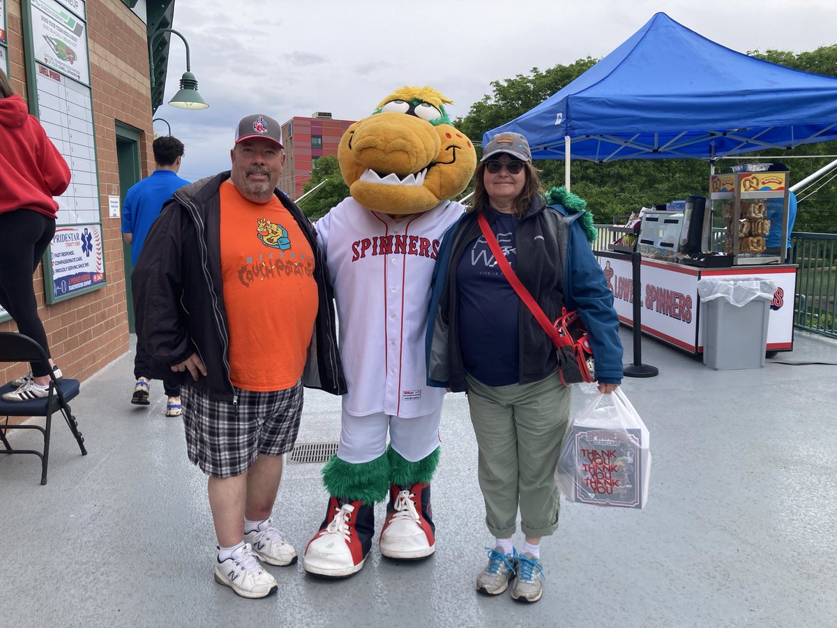 PuckmanRI's tweet photo. At LeLacheur Park for the return of the @LowellSpinners! This incarnation of the Spinners are a summer wood bat team playing in the Futures League. Nice to see lots of work has been done on the park since my last visit. Tonight the Westfield Starfires provide the opposition. https://t.co/74QTpushYq