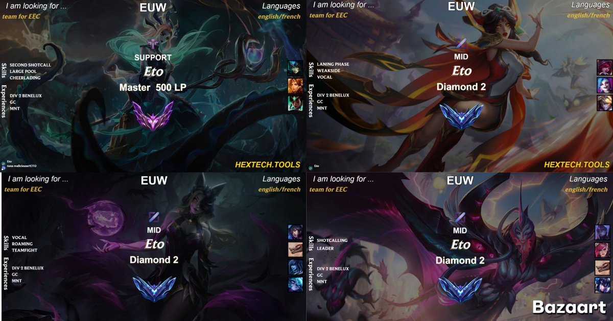 cpasetolol's tweet photo. Hi ! if a team need a last minute member for the upcoming EEC, i can play and i will be very happy to do so ! i can fill everywhere except toplane 🫶 https://t.co/4cjedDwaui