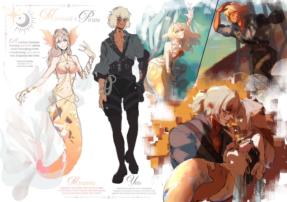 astrolibriums's tweet photo. ⠀⠀⠀⠀🫧˚｡⋆  #mermay  ♡  supernova
⠀⠀    𝒎𝒆𝒓𝒎𝒂𝒊𝒅 𝒙 𝒑𝒊𝒓𝒂𝒕𝒆  𓂃  © sapphicjiiva。 https://t.co/b9ZBOK6hC8