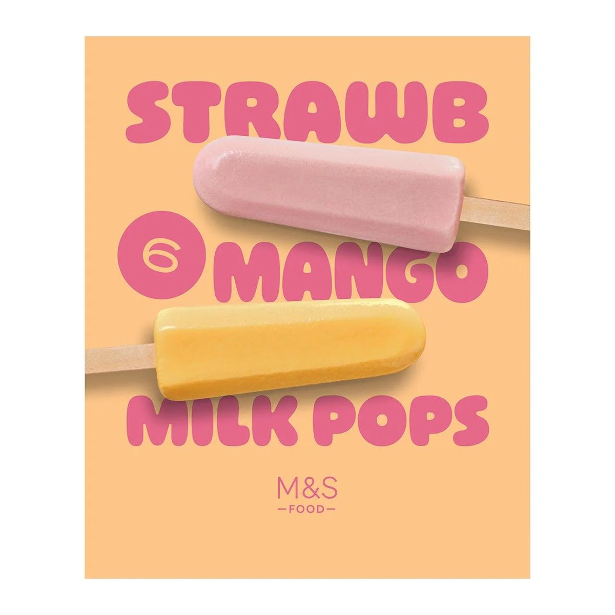 macdonj's tweet photo. M&amp;S Strawberry &amp; Mango Milk Pops: 1 = 0.5 PKU exchange https://t.co/ReI0jQcvof