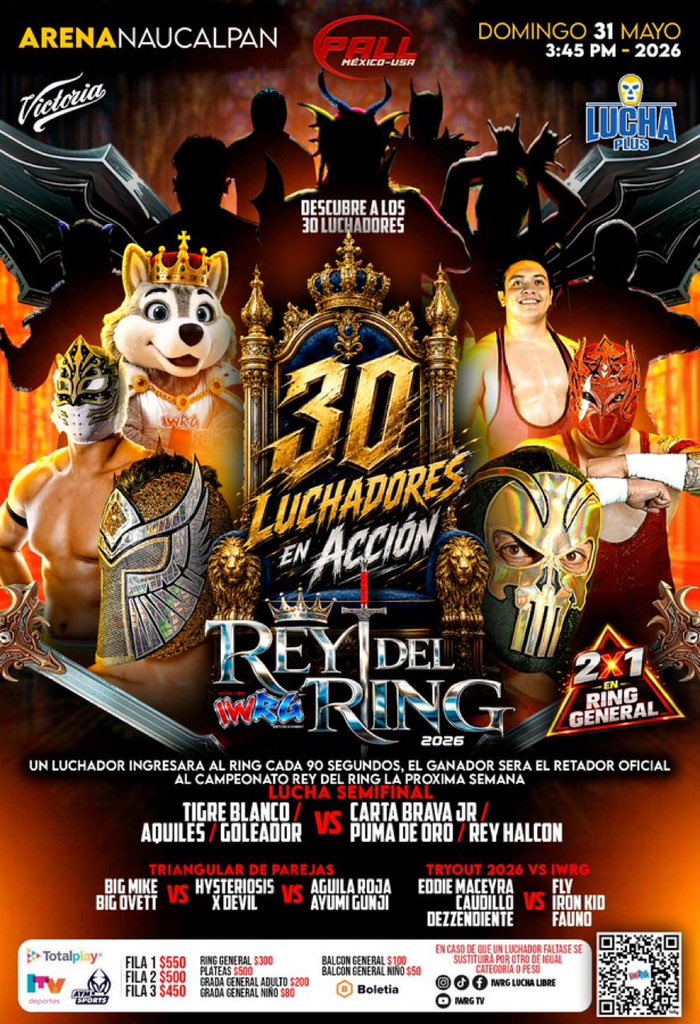 Gunji_Michipro's tweet photo. 今日はIWRG🇲🇽‼️
Hoy es IWRG‼️

https://t.co/loLgLg9UbX

#みちのくプロレス 
#iwrg https://t.co/7dyWJh0Ekj