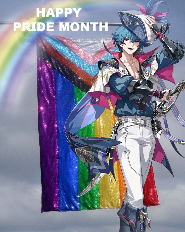 Brant_TheFool's tweet photo. Happy Pride Month, dear friends!! 🌈🌈🌈
Remember that you all are cool, sexy and valid! ⚡️💥Don't ever be ashamed of who you are and who you love🌺 Live no matter what, I love you all so much!
❤️🧡💛💚💙💜💘 https://t.co/7JWc67Pdrr