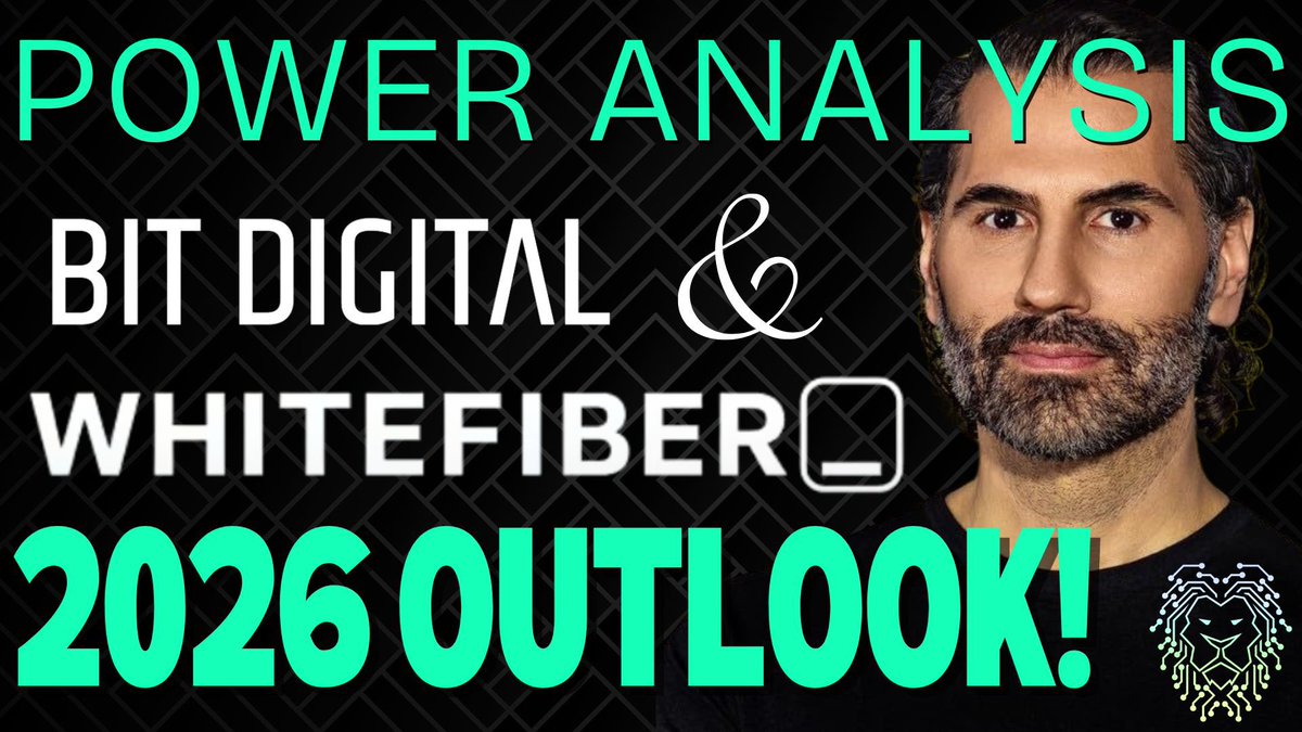 McnallieM's tweet photo. Reminder to tune in tomorrow, CEO @SamirTabar discussing @BitDigital_BTBT &amp; @WhiteFiber_ 👀👀👀 $BTBT $WYFI https://t.co/V0IAVrrcjF