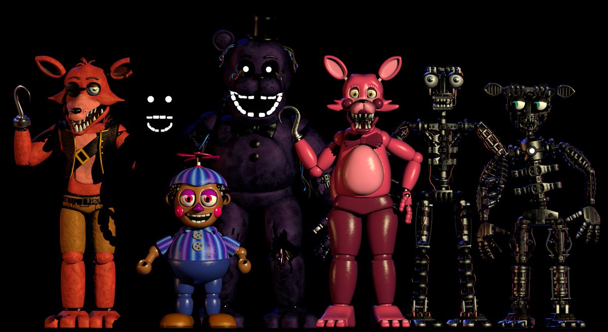 DemontaeOG's tweet photo. "A Generic FNAF Remake AU" Part 1 https://t.co/hXe9HuPVKZ