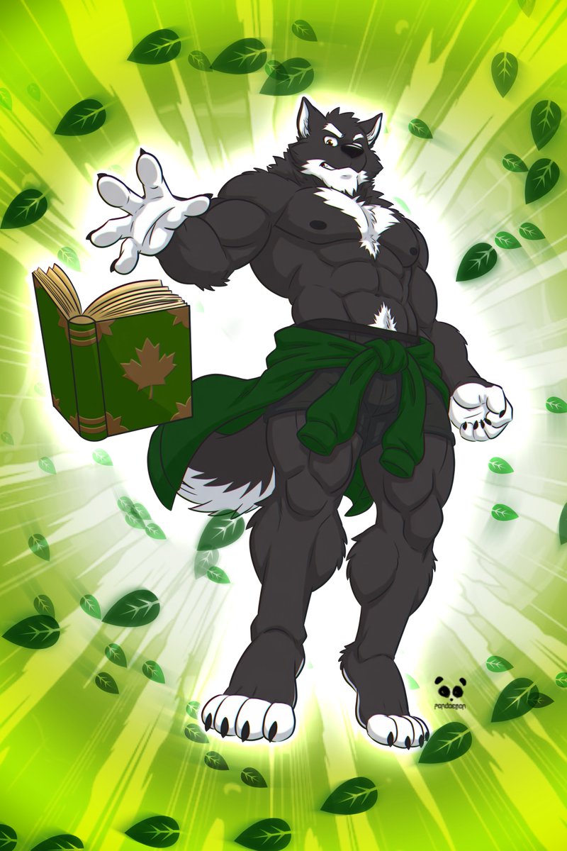 PandaemonDX's tweet photo. Nature hides immeasurable power! LEAF STORM! - Myrceo - commission for @Pichu991019 - infinite Painter/Snapseed https://t.co/M8YEe61JXC