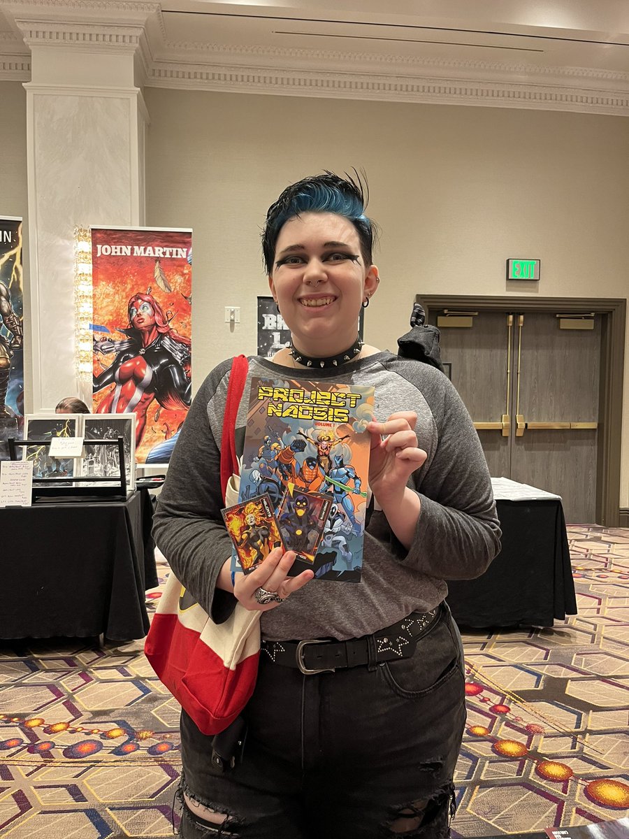 ProjectNaosis's tweet photo. Amazing Comic Con loves Project Naosis! #amazingcomiccon https://t.co/ZKayWT7FJ9