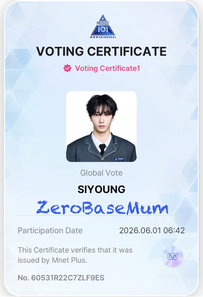 zerobasemum's tweet photo. @ZEROBASE1_VT #ZEROSExSIYOUNG https://t.co/s6hUqNJJNk