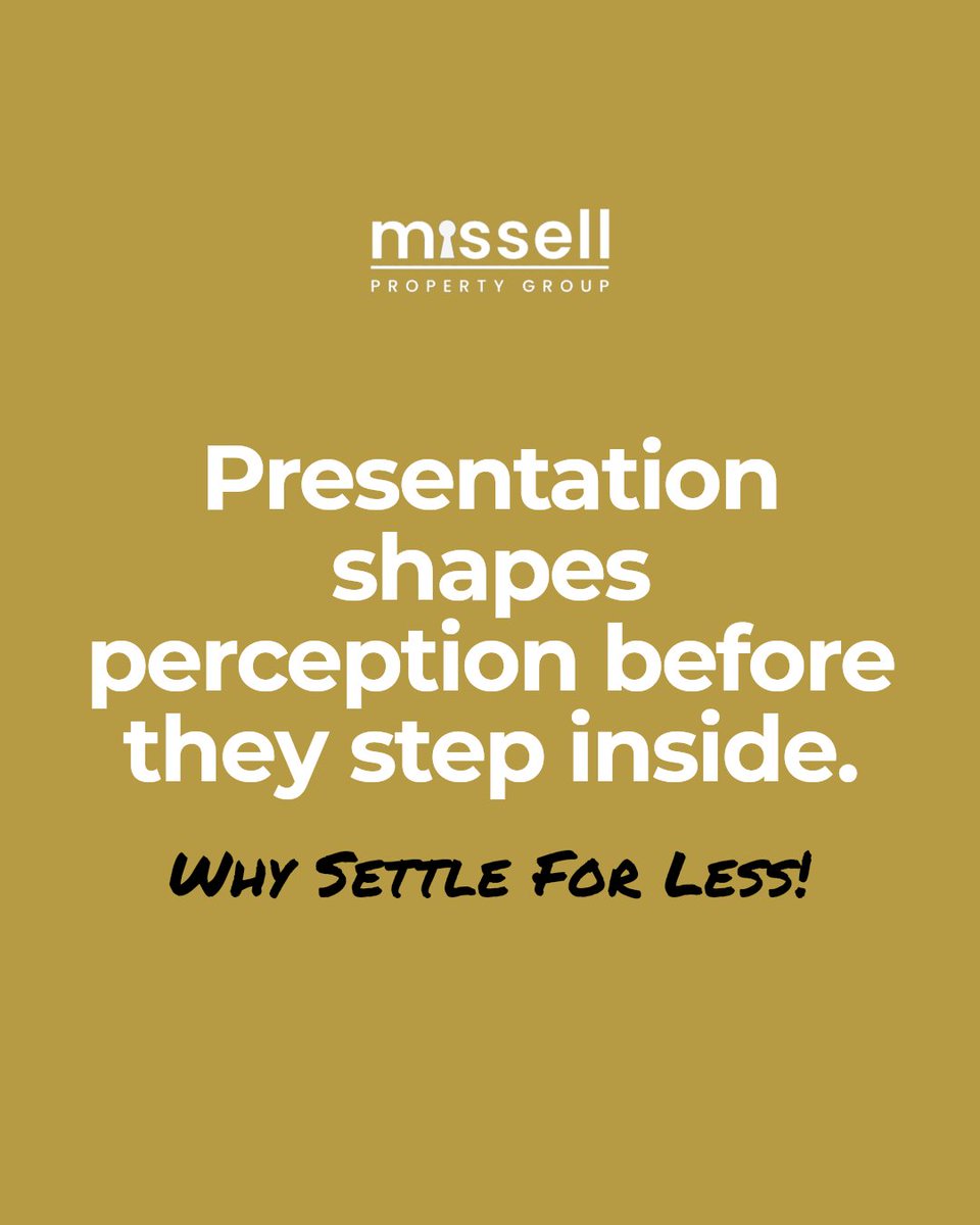 MissellProperty's tweet photo. Selective buyers notice how every detail is thoughtfully presented before even stepping inside. 

How do you think presentation influences your perception of a property?

It starts well before they step inside, this is where we excel. https://t.co/sV6EA11P2h