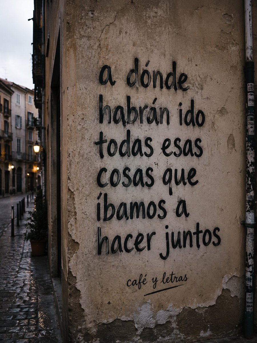 cafeyletras00's tweet photo. A dónde habrán ido todas esas cosas que íbamos a hacer juntos.. https://t.co/b3JuPJnykO