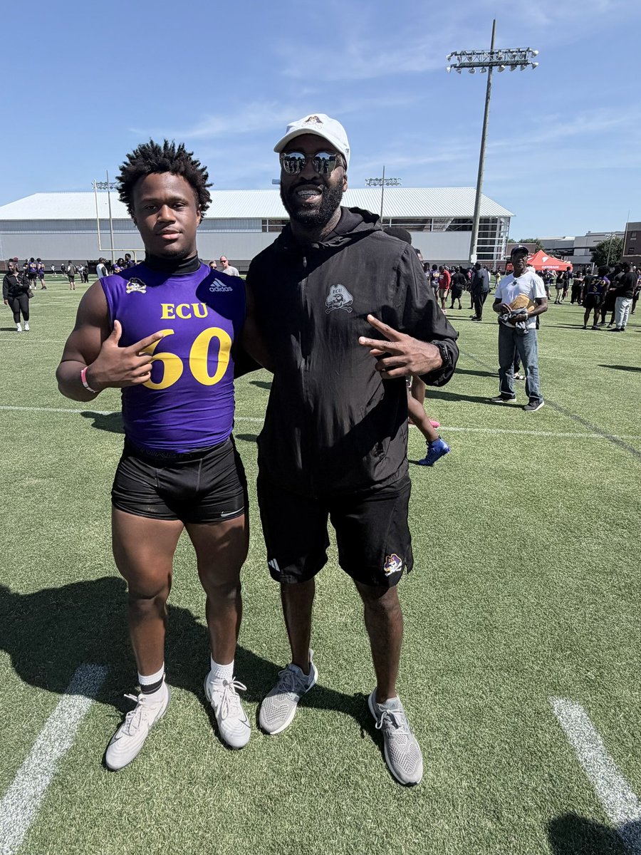 CaeylinMenzie's tweet photo. Thanks @Coach_Griffin_ and @ECUPiratesFB coaching staff. Couldn't have asked for a better experience.

✅ Built relationships
✅ Learned from great coaches
✅ Gained exposure
✅ Collected a few ankles 😂🏈
…………..Had Fun! 

Appreciate the opportunity. Looking forward to getting back to Greenville for the O.V.

#AGTG #ECU #Pirates #RecruitMe  @MattLeZotte @RHHSFootball @PlayBookAthlete @RecruitGeorgia