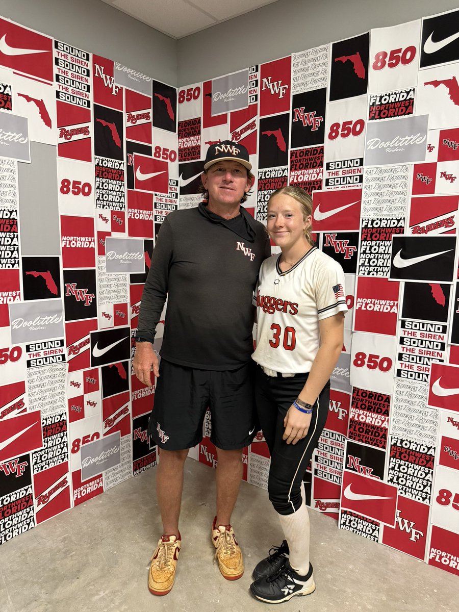 KennedyT2010's tweet photo. Thank you so much for a great camp today. Loved being on your campus and on the field. It is a bummer we couldn’t finish on the field, but I am very grateful for the time I did get on the field. Thank you for this amazing opportunity. Hope to see yall again soon. @NWFRaiders_SB @NWFRaiders @CoachNelson_NWF @GiannaNWFSB @SluggersBrewer