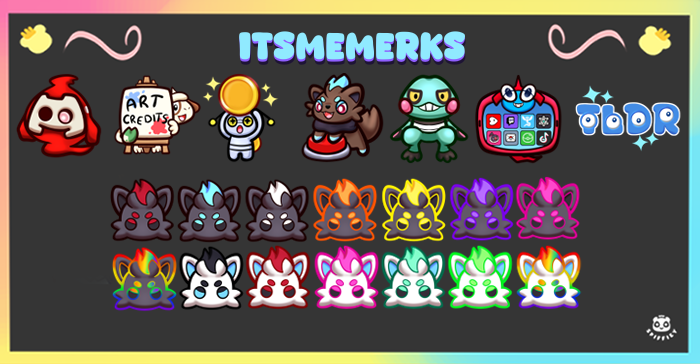 Spiffieyy's tweet photo. Some badges &amp; panel emotes for @ItsmeMerks 💙 https://t.co/vf1MLpIRQf