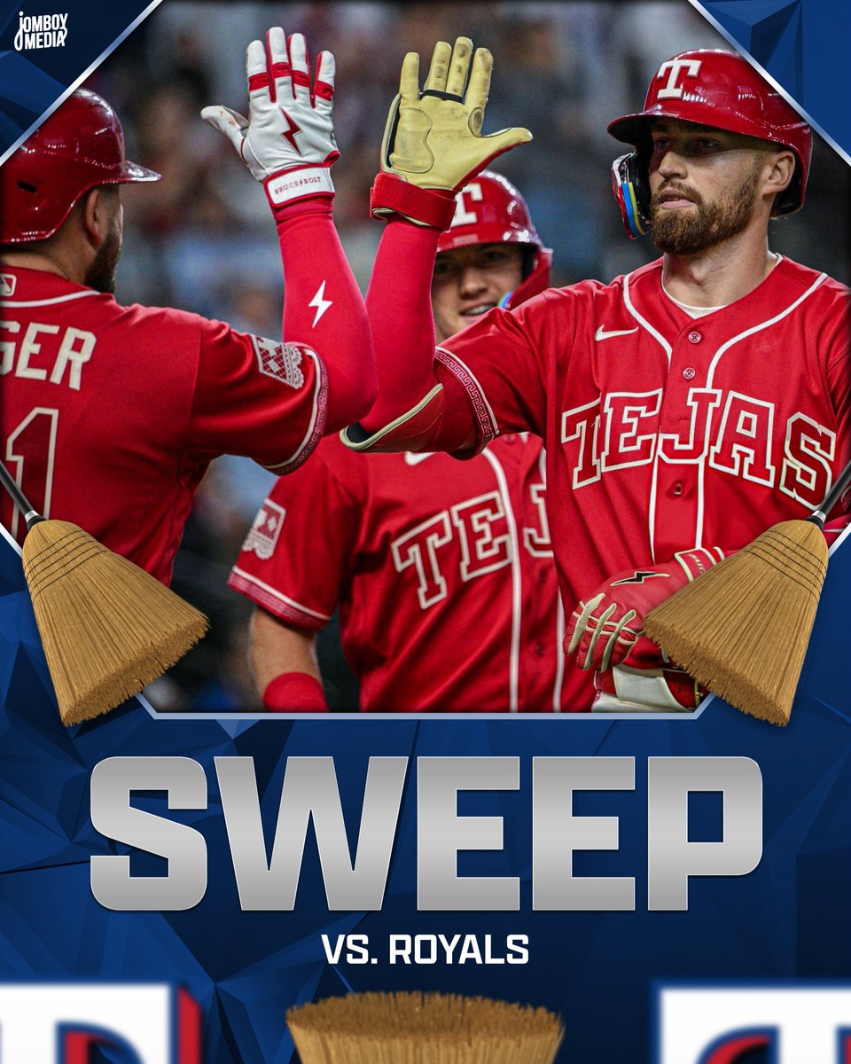 TalkinBaseball_'s tweet photo. Rangers get the sweep at home and send the Royals to their sixth straight loss! https://t.co/p1JCGrLimL